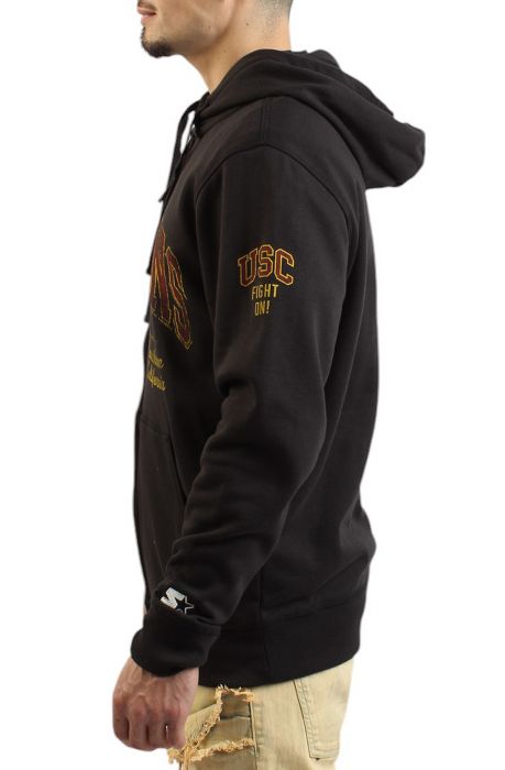 USC Zip Hood - Blk/Red/Y BLACK/RED/YELLOW
