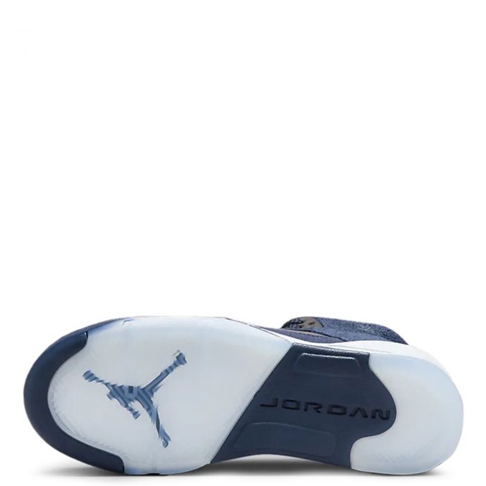 Grade School Air Jordan 5 Retro SE Midnight Navy/Black-Football Grey