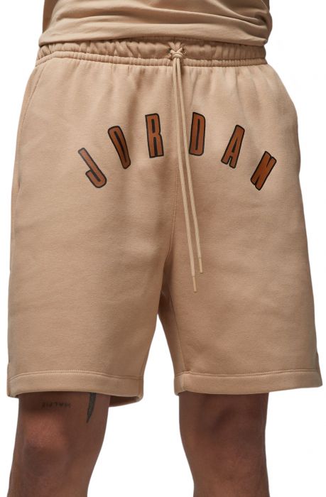 Jordan Flight MVP Fleece Shorts Hemp/Sail