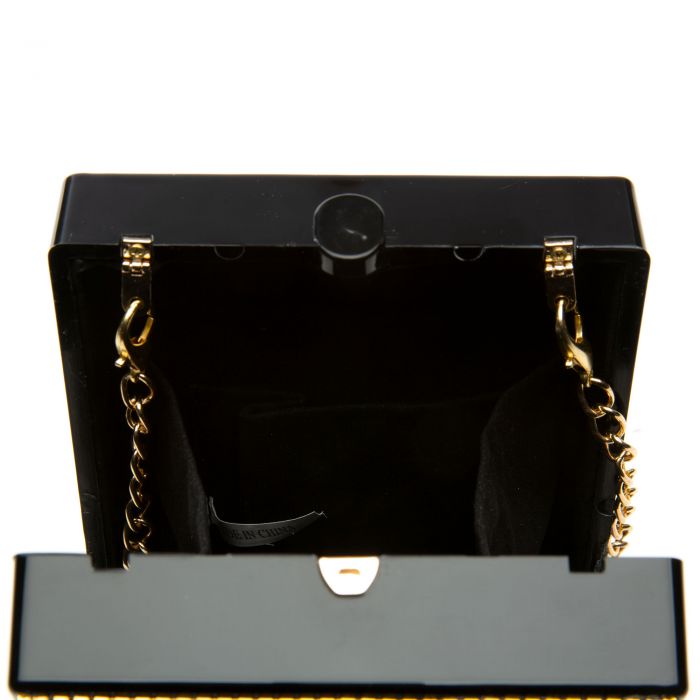 H&D ACCESSORIES, INC Acrylic Box Clutch HPC5171BLK Shiekh