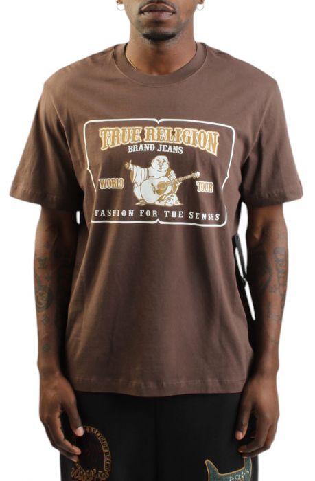 Buddha High Density T-Shirt  Brown