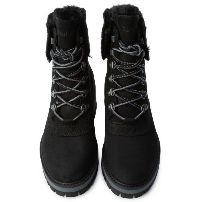 Courmayeur Valley 6'' Waterproof Faux Fur Blk/Black