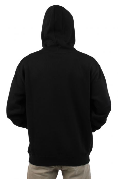 Iced Out Pullover Hoodie Black