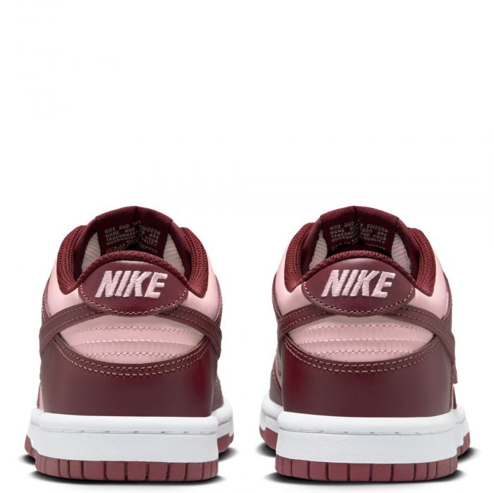 Grade-School Nike Dunk Low DARK TEAM RED/DARK TEAM RED-ECHO PINK