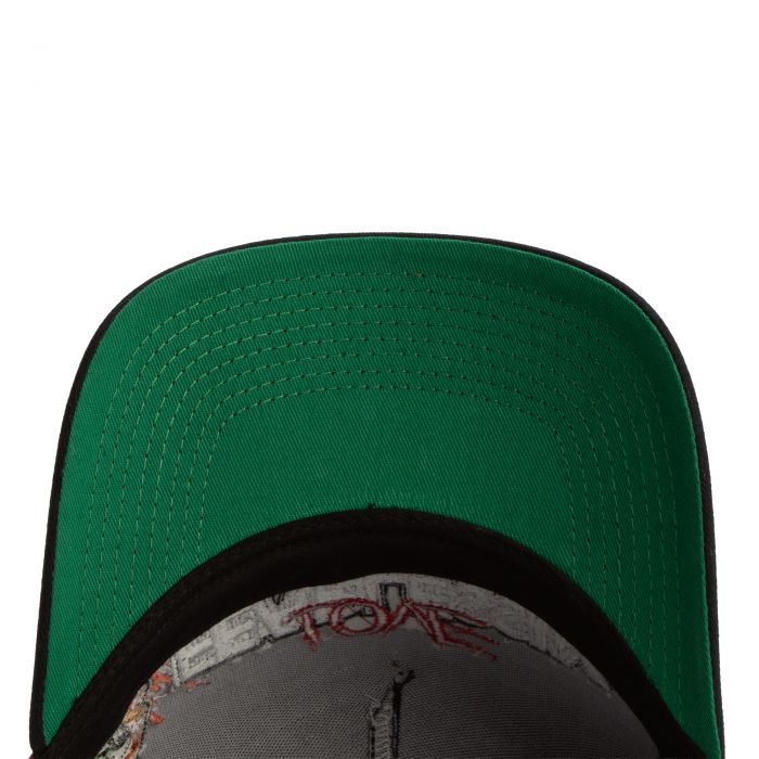Love Fearlessly Twill Trucker Hat  Black