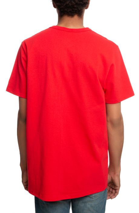 Heritage Short Sleeve Tee Team Red Scarlet