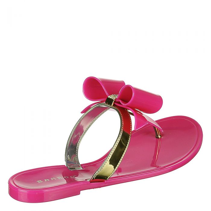 BAMBOO Claire-28 Thong Sandal JPM CLAIRE-28/MAGENTA - Shiekh