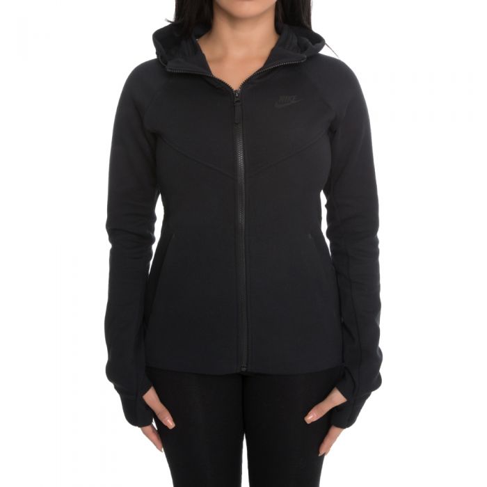 Nike Sportswear Tech Fleece Women's Full-Zip Hoodie Black