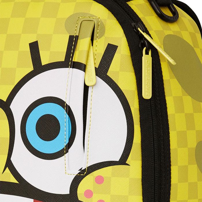 SpongeBob CheckerBob DLXSV Backpack Yellow