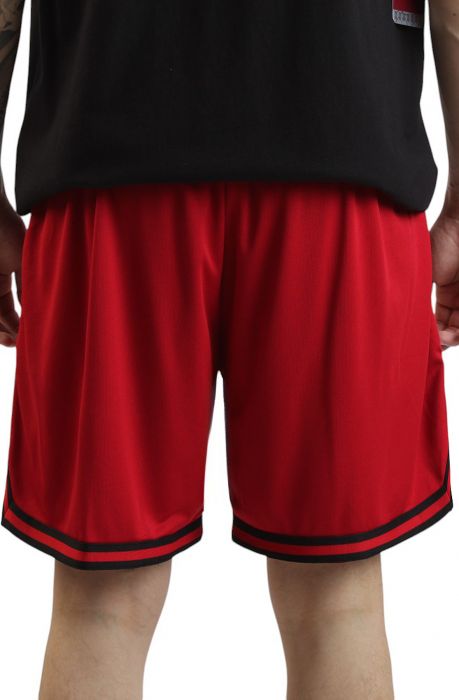 NBA Chicago Bulls Overtime Mesh Shorts Red