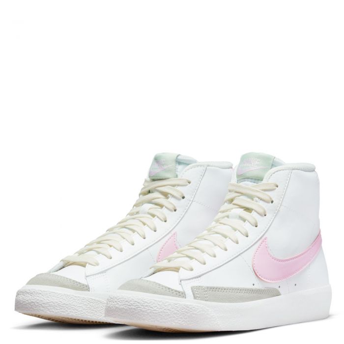 (GS) Blazer Mid '77 Summit White/Pink Foam -Coconut Milk
