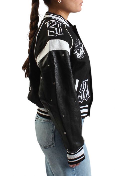 Unstoppable Cropped Jacket  Black