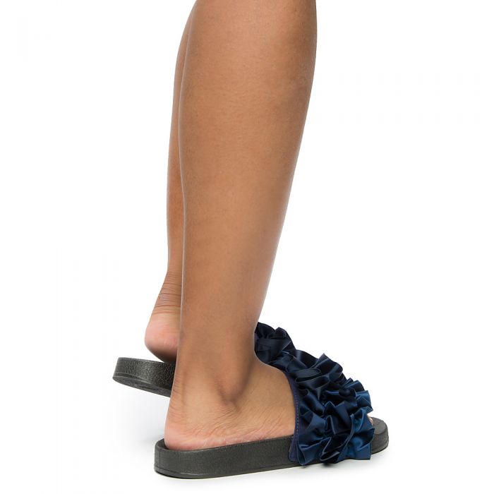 Women's Cozy-21M Slides Navy