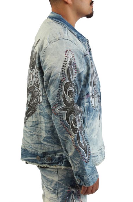Luminous Denim Jacket Lowell Blue