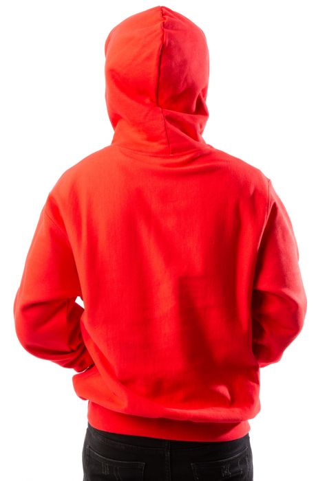 Reverse Weave Old English Logo Pullover Hoodie Team Red Scarlet