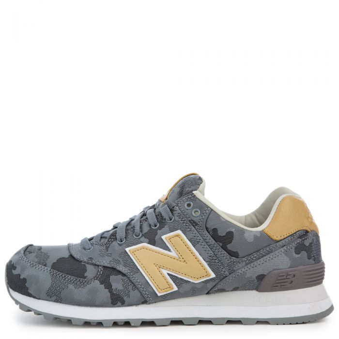 Men s botttle new balance 574 sport camo casual shoes