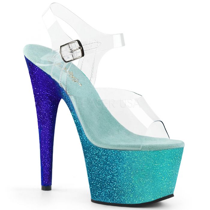 ADORE-708OMBRE Clr/Aqua-Blue Ombre