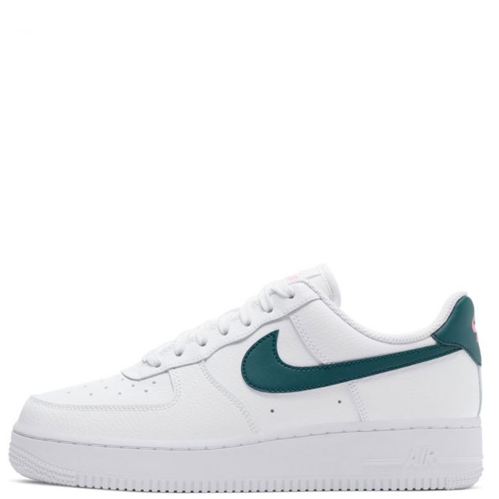 Air Force 1 '07 White/Dark Teal Green-Sunset Pulse