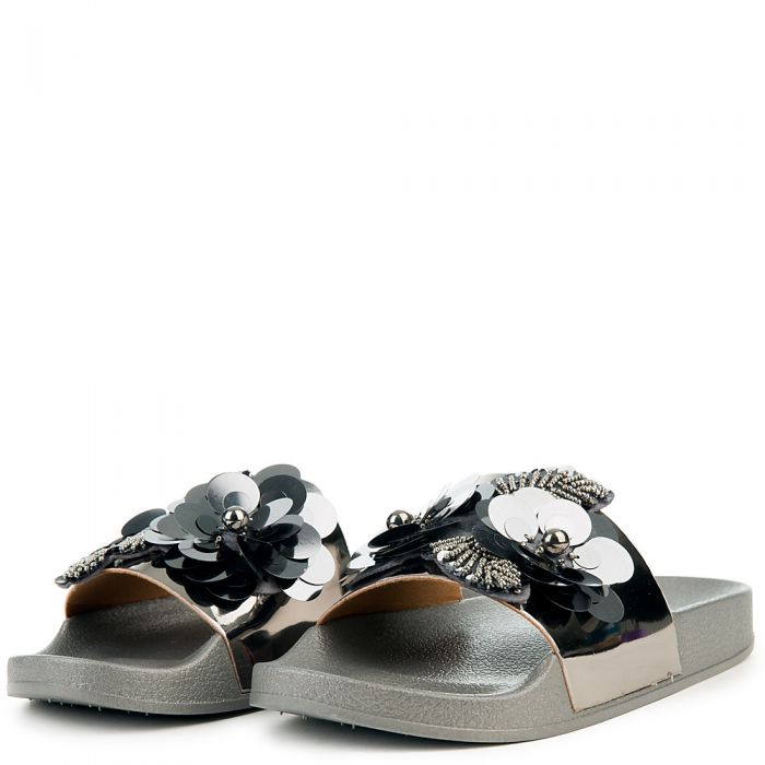 Women's Riri-310 Slide Pewter