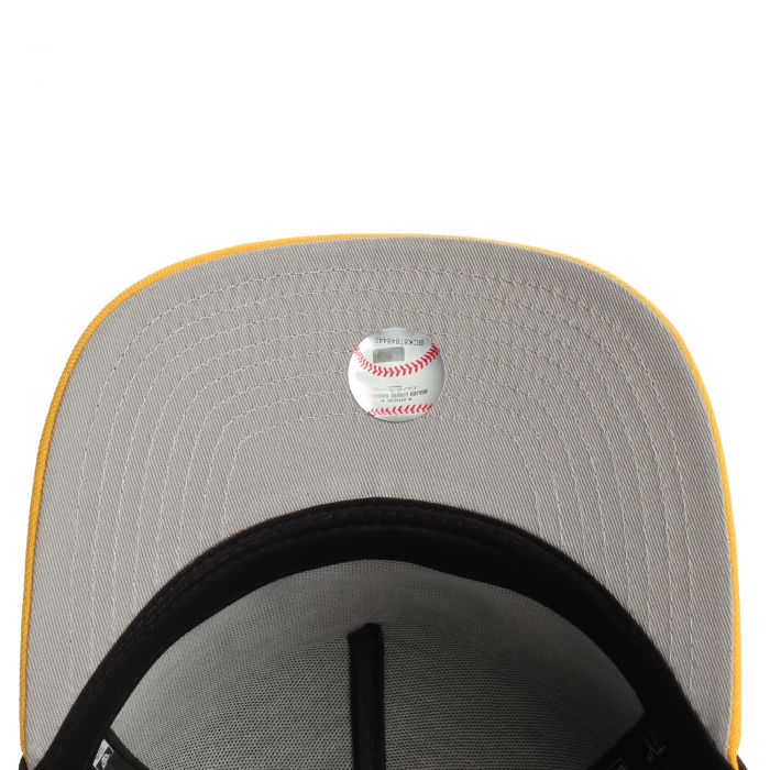 MLB San Diego Padres 950AF Pre-Curved Cartoon Snapback Brown