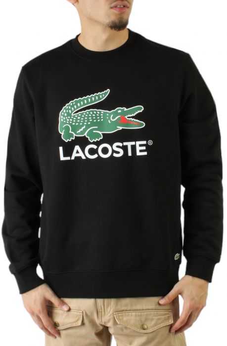 LACOSTE Logo Crewneck SH1281 51 031 - Shiekh