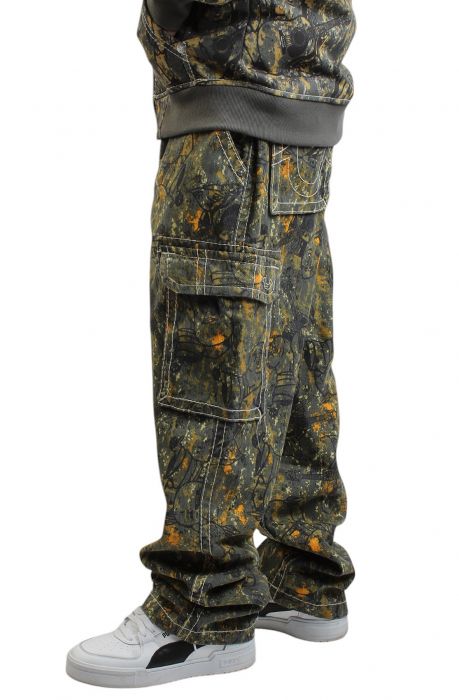 Buddha Camo Big T Cargo Pants Camo