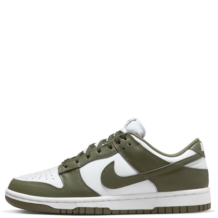 Dunk Low White/Medium Olive-White