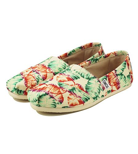 Toms Toms For Women Classic Burlap Printed Tropical 10006167 Shiekh 7916