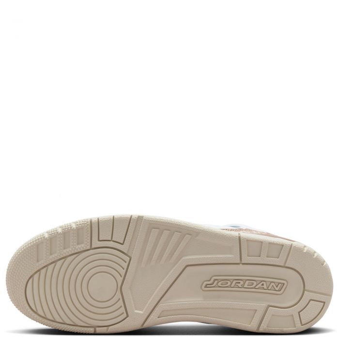 Jordan Spizike Low White/Pink Oxford-Archaeo Brown