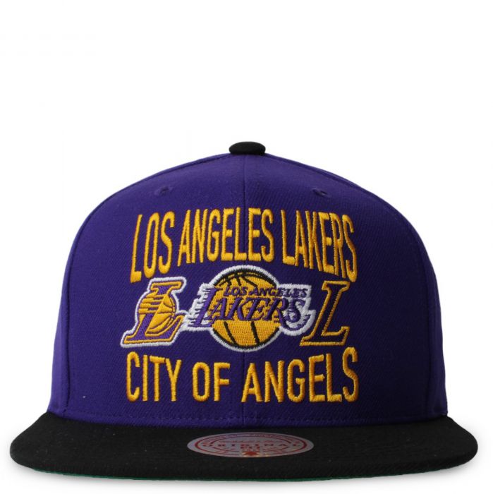 Los Angeles Lakers Snapback  Purple