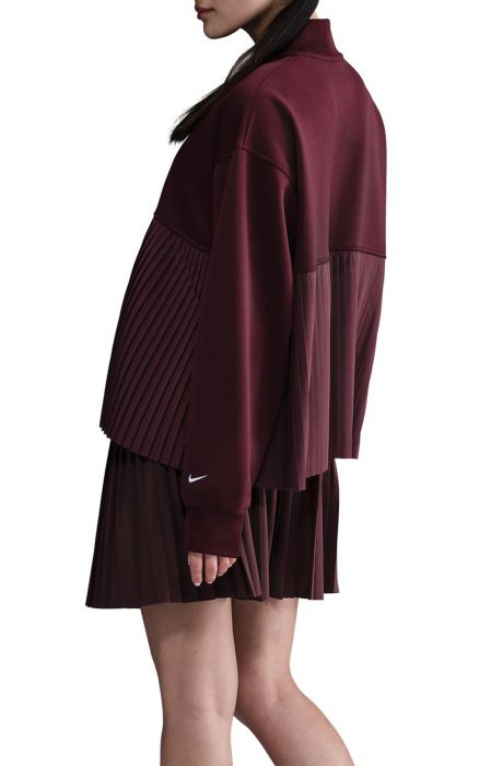 Sportswear Pleated Skirt Burgundy Crush/Sail