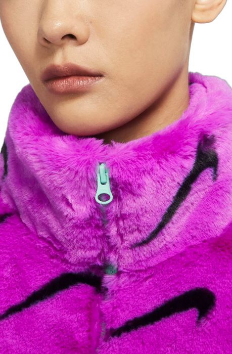 Sportswear Faux Fur Jacket 