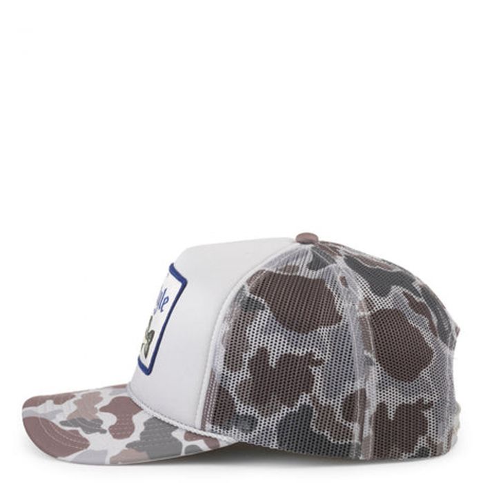 Mallard Foamy Old Style Hat Grey Camo