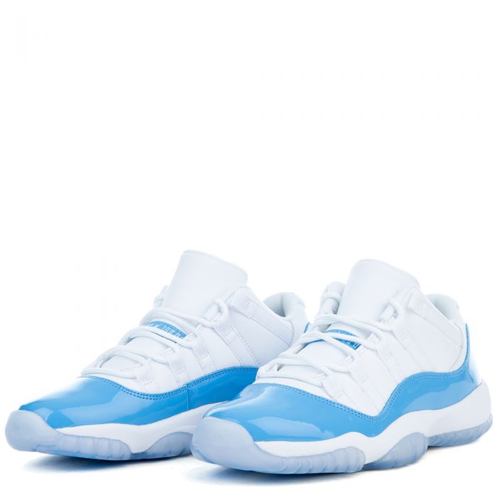 AIR JORDAN 11 RETRO LOW BG WHITE/UNIVERSITY BLUE