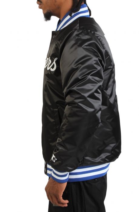 MLB Los Angeles Dodgers Varsity Jacket  Black