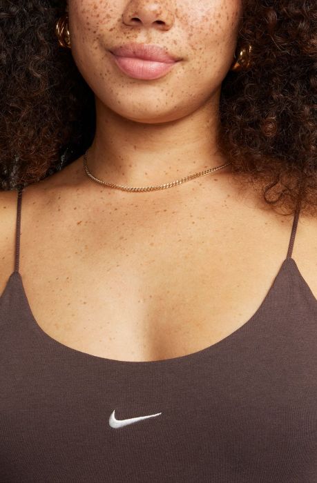 Sportswear Chill Knit Tight Cami Bodysuit Brown