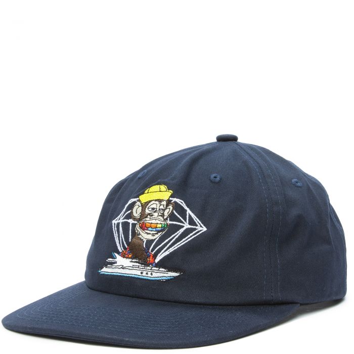 Rainbow Grill Hat Navy