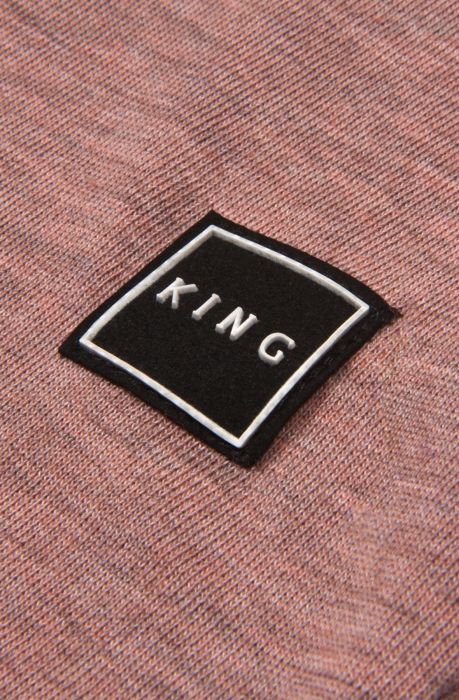 Theydon Lightweight Crew Rose Rosetone