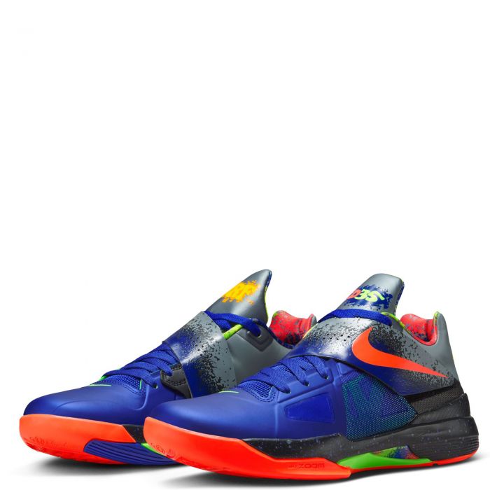 Kevin Durant Nike KD 4 Concord/Bright Crimson-Black-Cool Grey