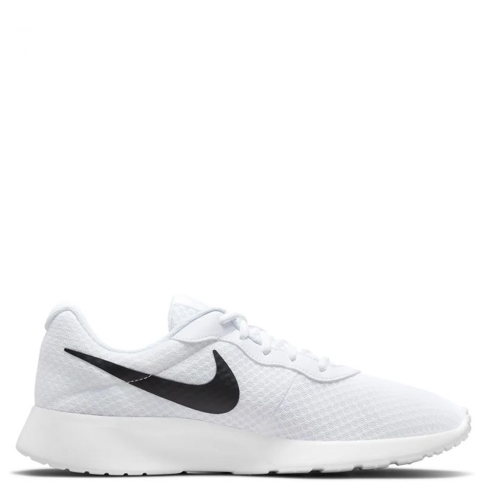 Nike tanjun white and black best sale