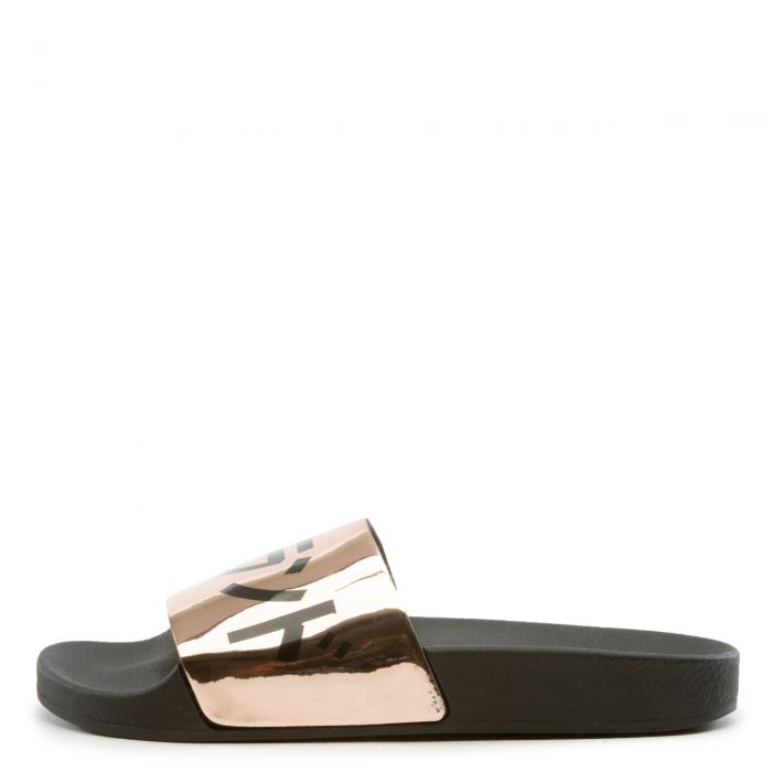 Metallic Japan Slides Black/ Metallic