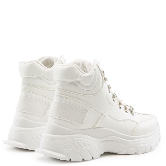 Sean-1 Sneaker Boot White
