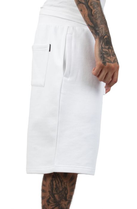 Boat Life Sweat Short White