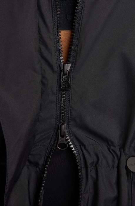 Trench Coat black/White