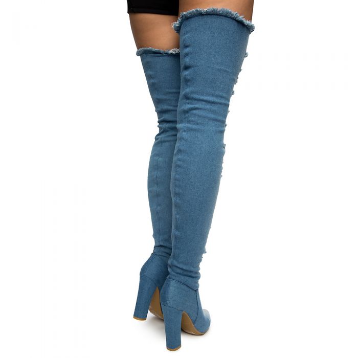 thigh high boots size 2