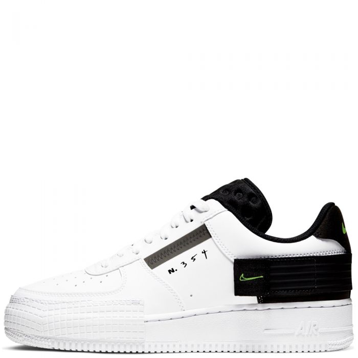 air force 1 type white and black
