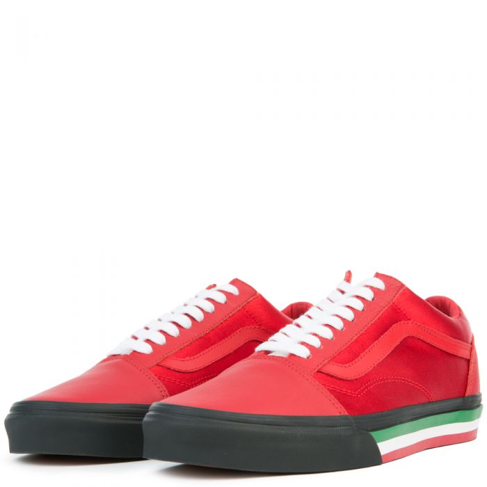 OLD SKOOL RACING RED/TRUE WHITE