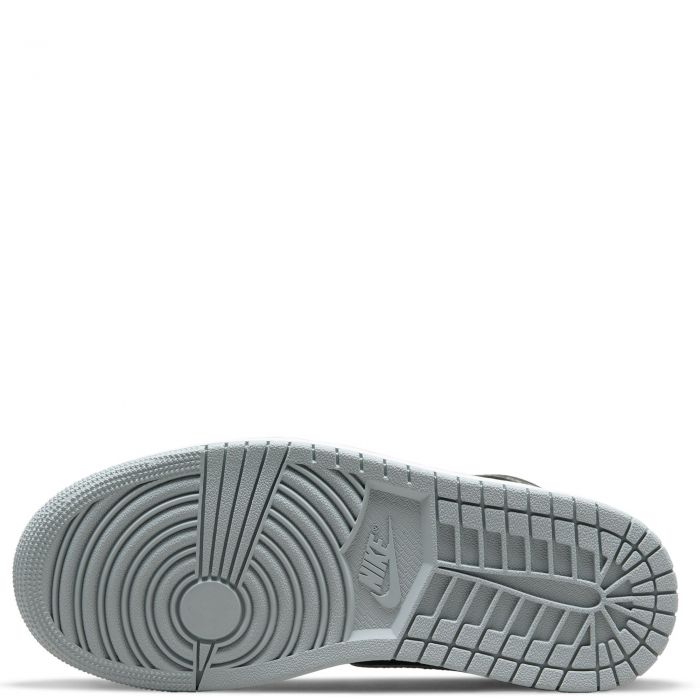 air jordan 1 mid black particle grey