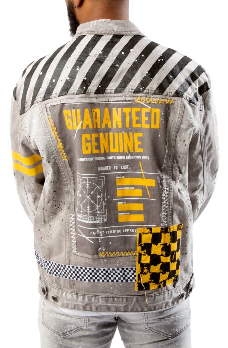 Caveat Denim Jacket Grey