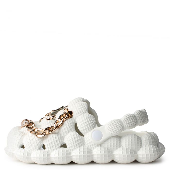 YOKI SHOES Bubble Charm Sandal JORDYN-300Y-WHT - Shiekh
